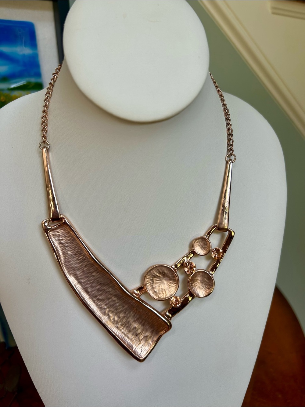 Gold-Tone Statement Necklace